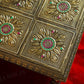 Floral Motifs Designer Wooden Chowki