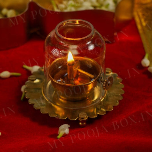 Divine Brass Akhand Jyoti Diya