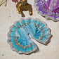 Elegant Net Krishna Poshak