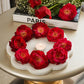 Marble Flower Platter 9"