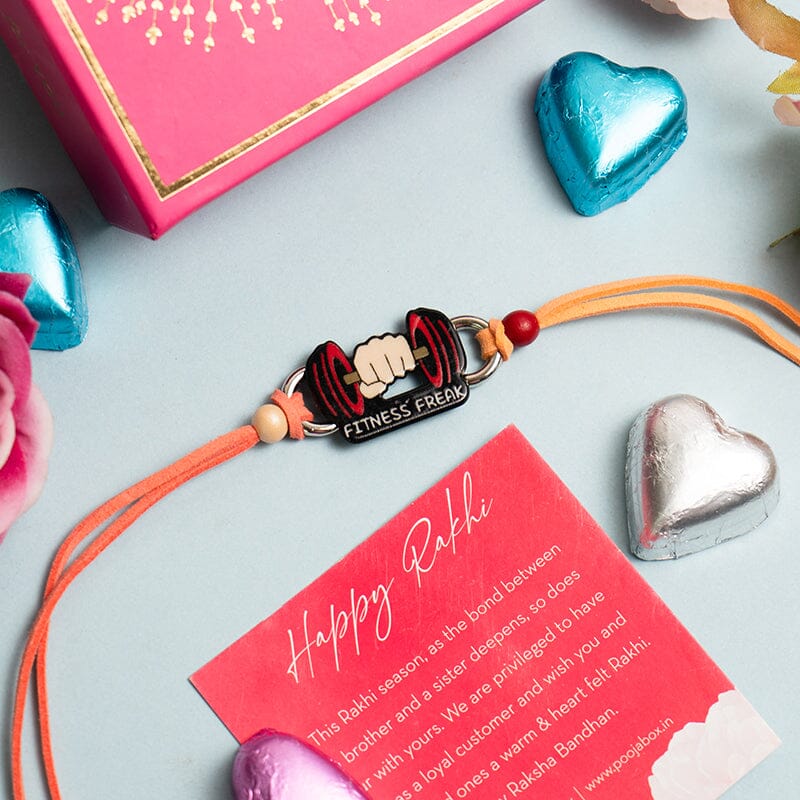 Fitness Freak Quirky Rakhi
