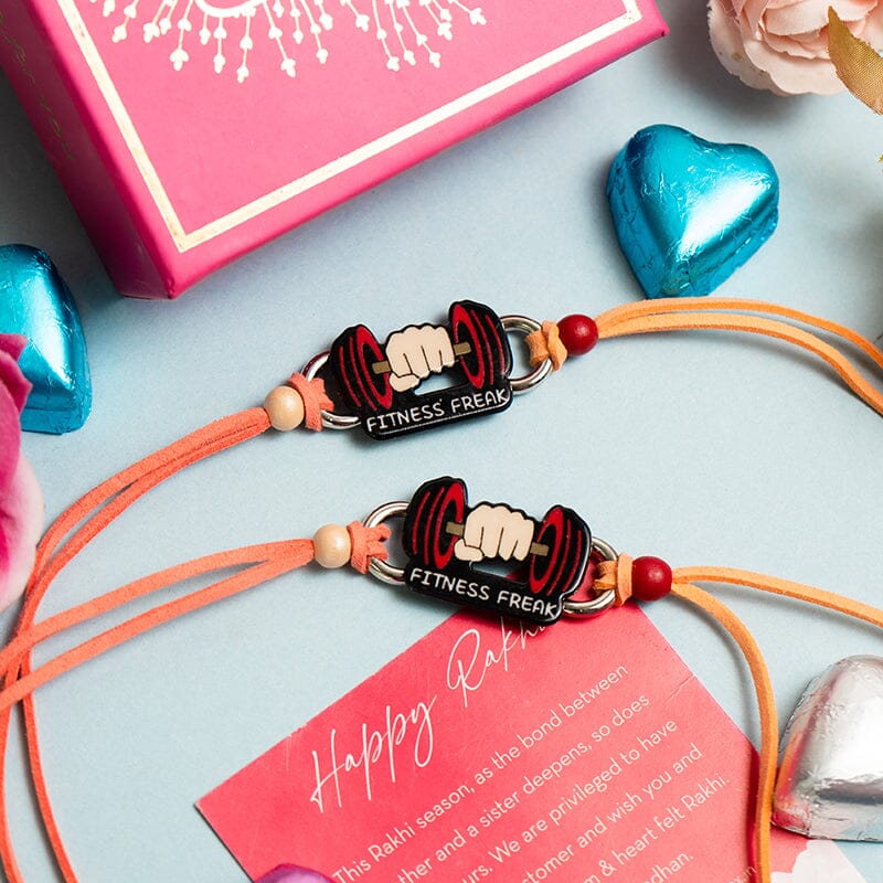 Fitness Freak Quirky Rakhi