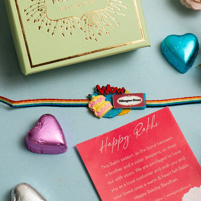 Wow Haagen Dazs Quirky Rakhi