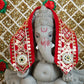 Traditional Red Patka/Dupatta - 30cm