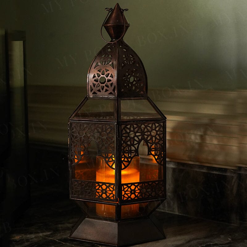 Dark Sky Antique Morroccan Lantern