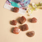 Cherry Quartz Crystal Healing Tumble Stone Set