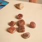 Cherry Quartz Crystal Healing Tumble Stone Set