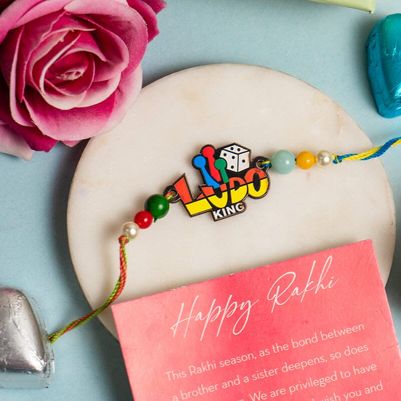 Cute Ludo King Quirky Rakhi