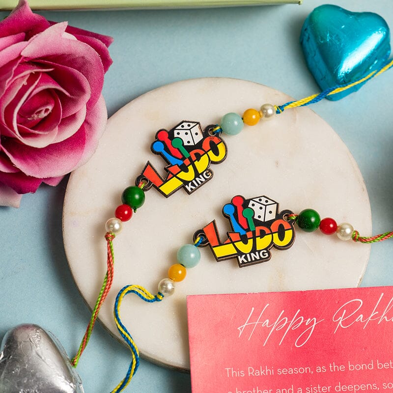 Cute Ludo King Quirky Rakhi