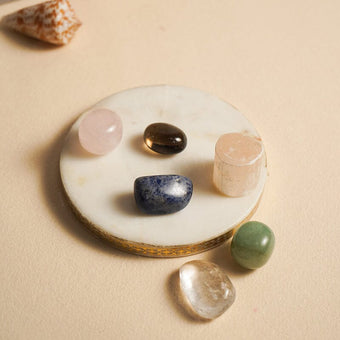 Anger Management Crystal Healing Tumble Stone Set