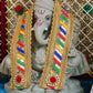 Traditional Multicolour Decorative Patka/Dupatta - 55cm
