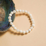White Agate Bracelet | Stone of Balance