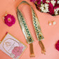 Handcrafted Green Tassel Patka/Dupatta - 55cm