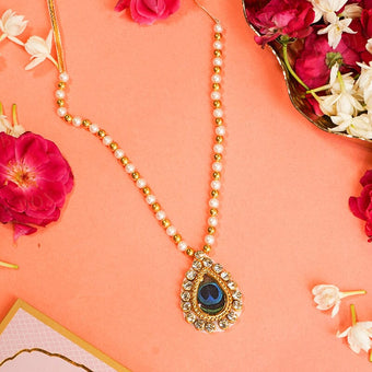 Adjustable Elegant Peacock Pearl Mala