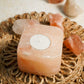 Himalayan Pink Salt Crafted Round T-light Lamp