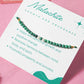 Malachite Healing Crystal Rakhi
