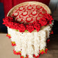 Designer Floral Pooja Thali