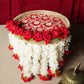 Designer Floral Pooja Thali