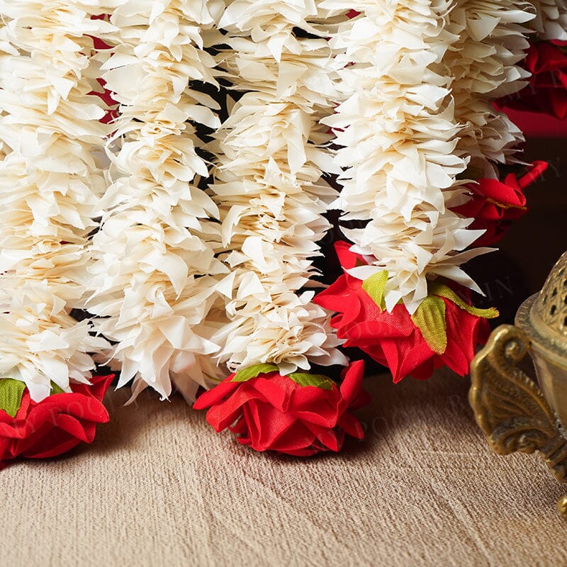 Designer Floral Pooja Thali