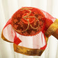 Om Red Divine Thali Cover