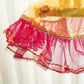 Charming Yellow & Pink Thali Cover