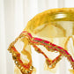 Marigold Magic Yellow Thali Cover