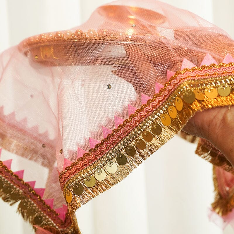 Fiorenza Pink Thali Cover