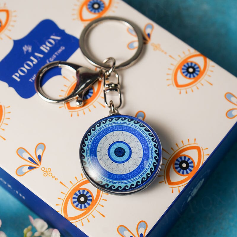 Nazar Shield Evil Eye Keyring