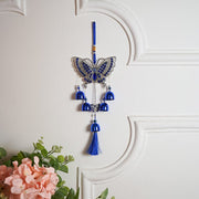 Handcrafted Butterfly Evil Eye Wall Hanging