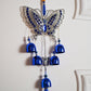 Handcrafted Butterfly Evil Eye Wall Hanging