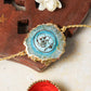 Guru Ji Blue Agate Stone Rakhi