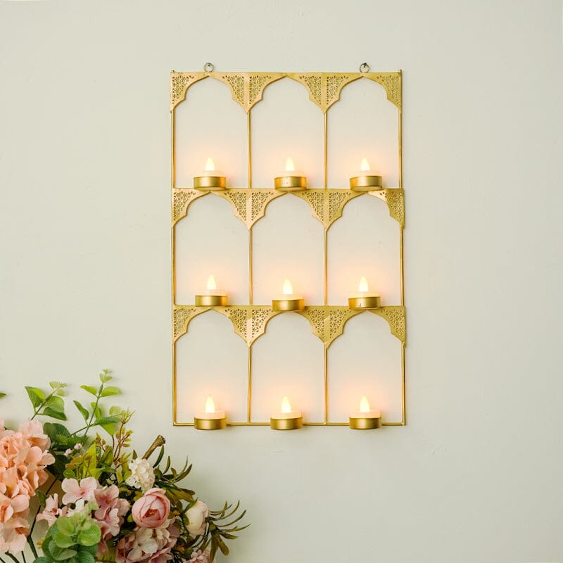 Wall Hanging T-light Holder