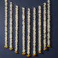 Artificial Jasmine And Yellow Roses Decorative Backdrop