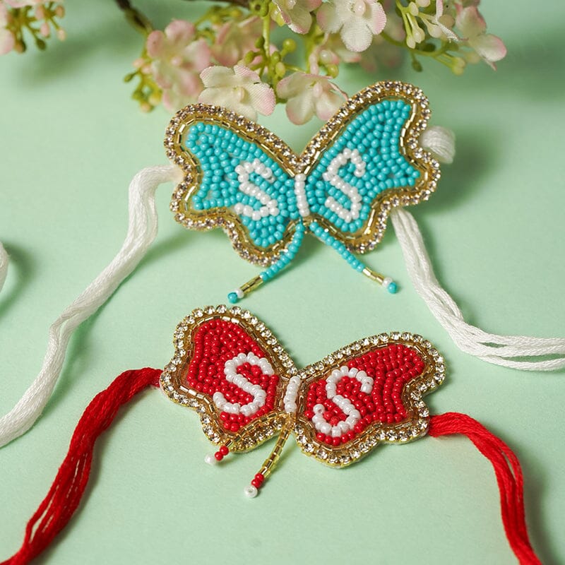 Beautiful Butterfly Sister Rakhi