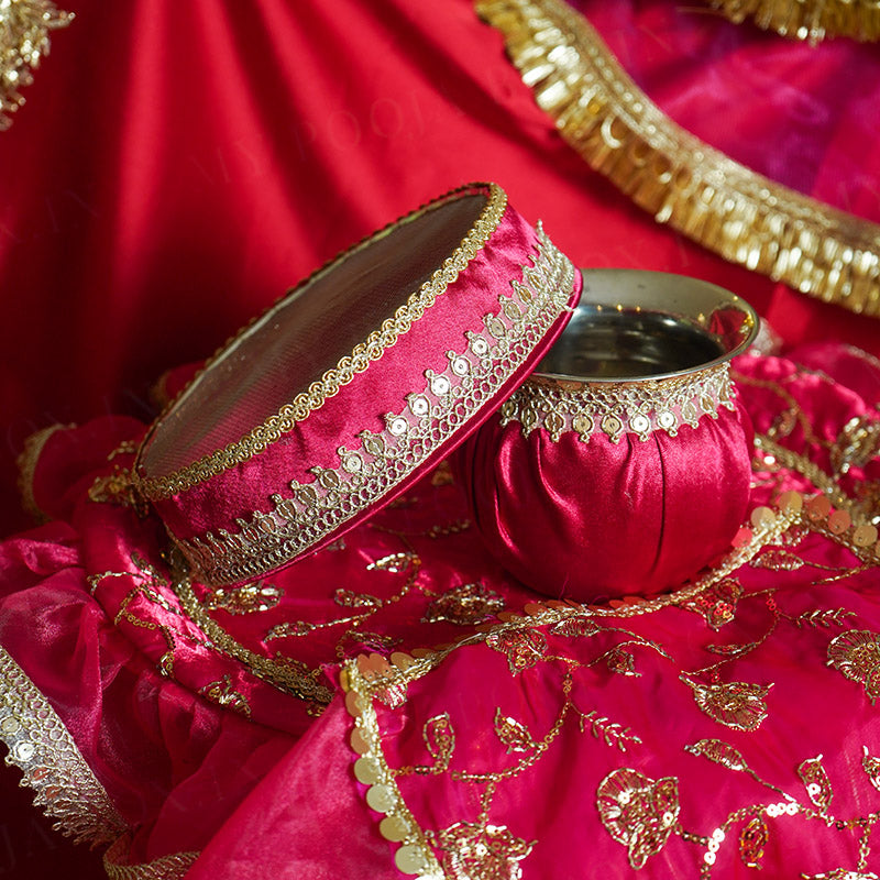 Radha Rani Karwa Chauth Thali Set