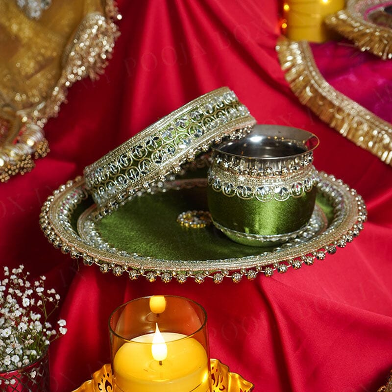 Raas Rani Karwa Chauth Thali Set