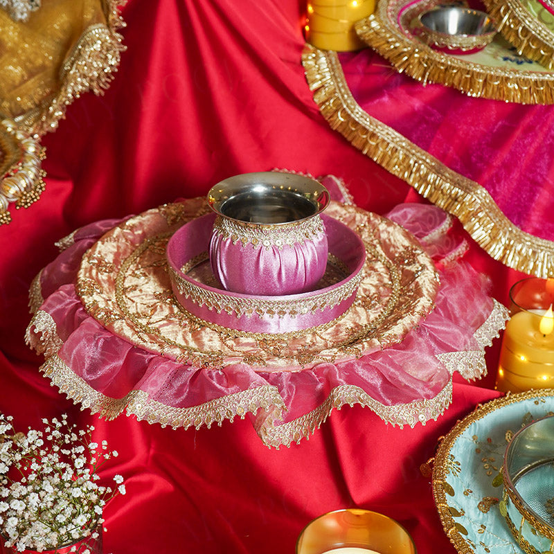 Nazakat Karwa Chauth Thali Set