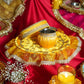 Surajmukhi Karwa Chauth Thali Set With Cover