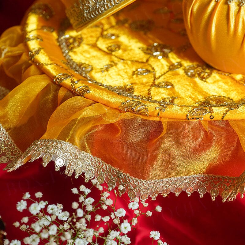 Surajmukhi Karwa Chauth Thali Set With Cover
