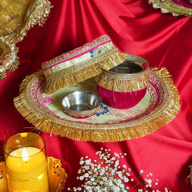 Noora Jahan Karwa Chauth Thali Set