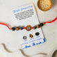 Triple Protection Healing Crystal Rakhi