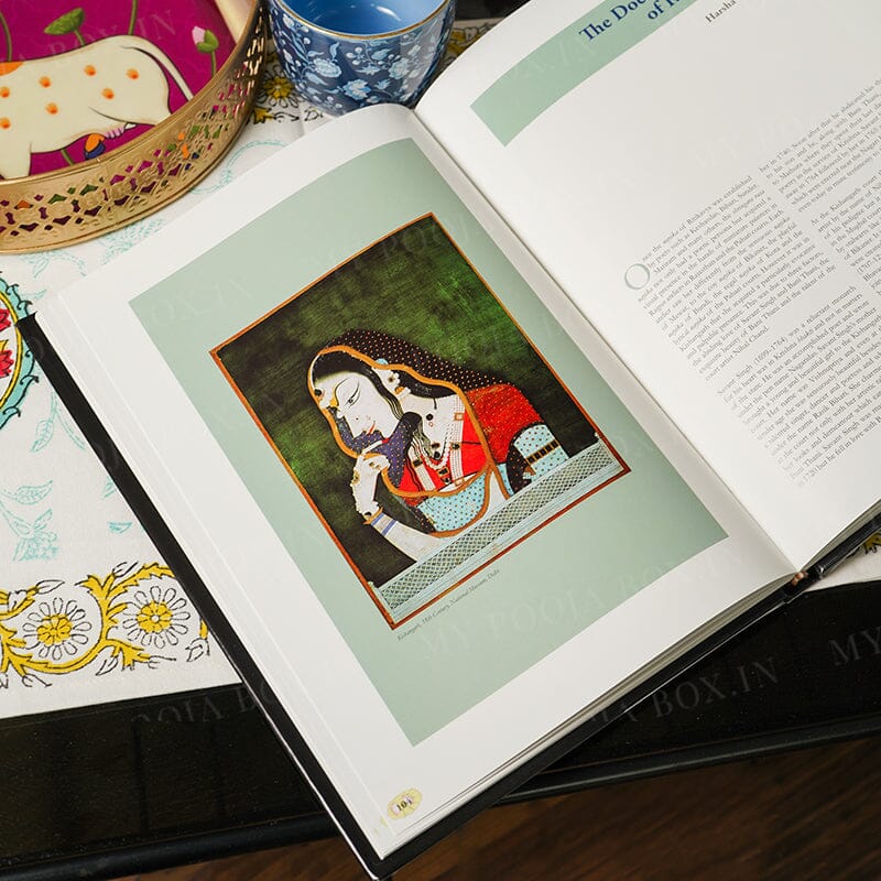 Radha From Gopi To Goddess Coffee Table Book