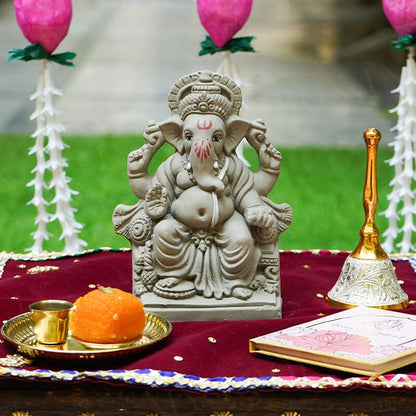 6INCH Ameya Eco-Friendly Ganpati | Plant-A-Ganesha