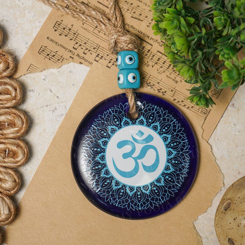 Divine OM Power Evil Eye Hanging