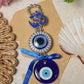 Om Ganesha Chakra Evil Eye Hanging