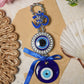 Om Ganesha Chakra Evil Eye Hanging