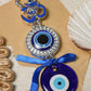 Om Ganesha Chakra Evil Eye Hanging