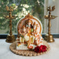 Divine Marble Dust Shiv Parivar Idol