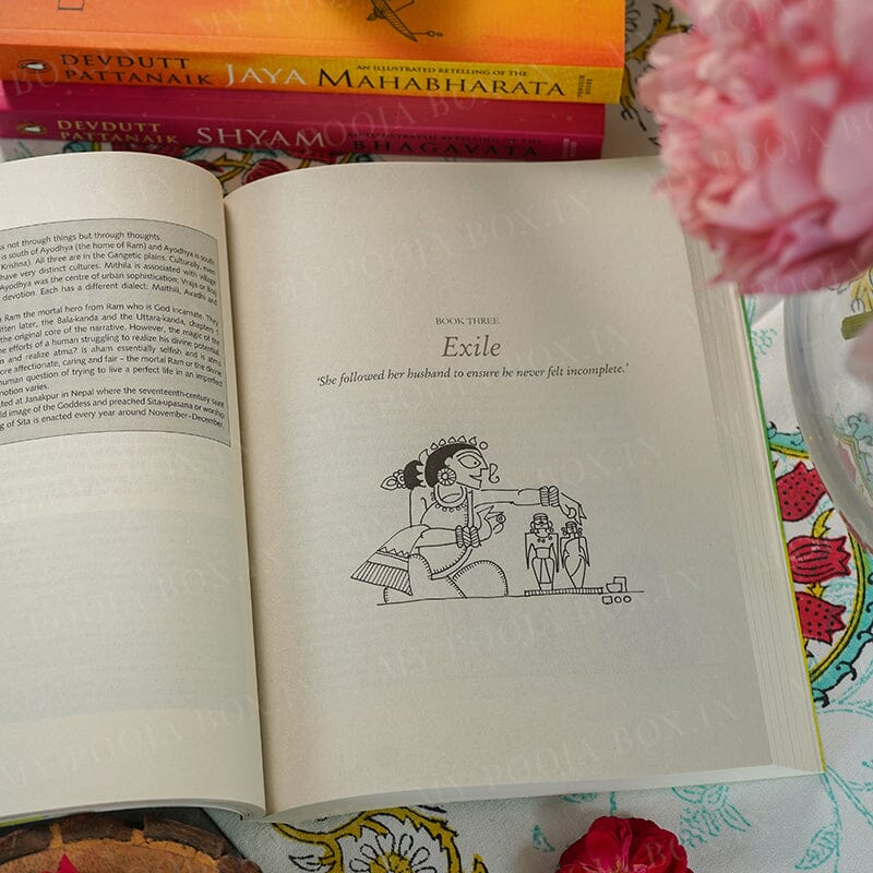 Ramayana Mahabharata Bhagvata Coffee Table Book By Devdutt Pattanaik