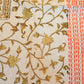 Blossom Bliss Block Printed Table Cover